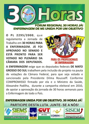 30 HORAS JÁ! — foto 1