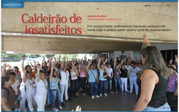 Imprensa repercute enfermagem da Santa Casa — foto 1