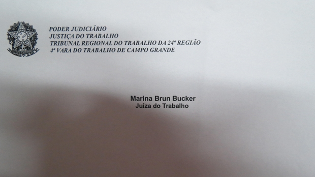 RELATÓRIO DE SENTENÇA JUDICIAL — foto 1