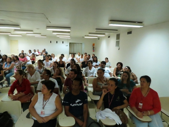 Assembleia com os trabalhadores da Santa Casa - CG — foto 1