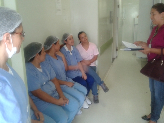 Visita à Maternidade Cândido Mariano — foto 1