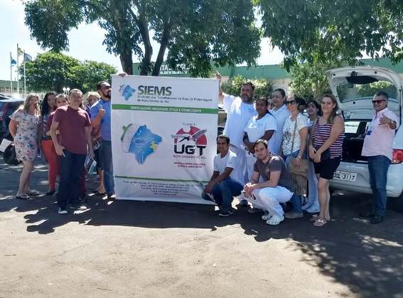 Profissionais de Ponta Porã engajados pelo fortalecimento da categoria — foto 1