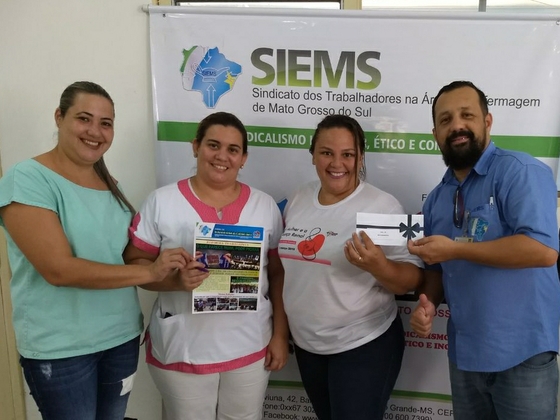 Enfermagem de Aquidauna conscientes da força da união — foto 1